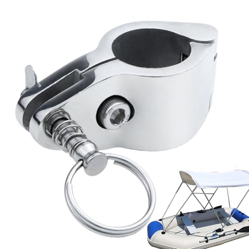 yztju Soporte de riel con bisagra superior para niños, herrajes de montaje para niños superiores, soporte para bisagra para barco, para barco, pasador de liberación rápida para