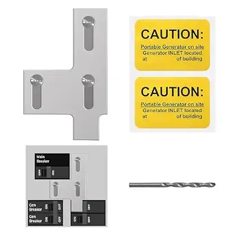 Generator Interlock Kit Compatible with Siemens 200 Amp Panel