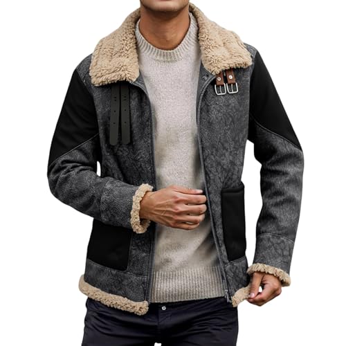 Ensemble survêtement hivernal homme doublé polaire chaude
