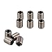 Respicefinem 10Pcs Thread Inserts Reducing Nut Repair Tool Male Female Fastener Hardware with Bottom Hole Effective for Thread Repair Made of Stainless Steel Suitable