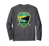 Photo Gallery acadia national park vintage wpa badge retro maglia a manica Photo Gallery acadia national park vintage wpa badge retro maglia a manica
