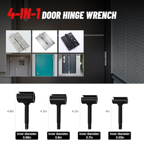 Image of Door Hinge Adjustment Tool for Residential and Commercial, Upgraded Hinge Gap Adjusting Wrench for Door Quick and Efficient Solutions, User-Friendly Adjustments Tools