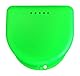 Snorflex kleine Zahnspangendose, Retainer- Dentalbox, KFO-Box, small (Hellgrün tranluzent)