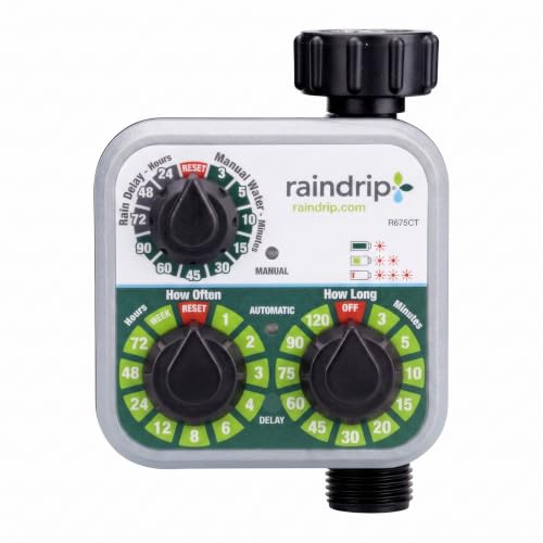 Raindrip R675CT Analog 3-Dial Timer