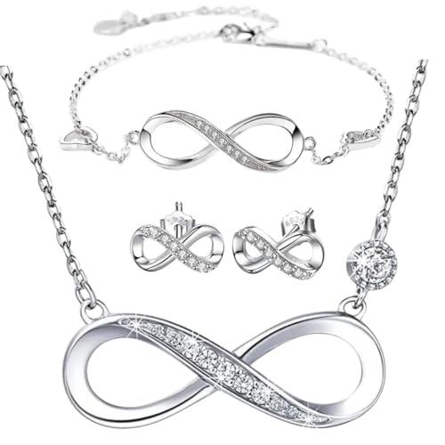 Juego de joyas para mujer con collar de piedras preciosas y pulsera
