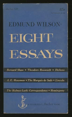Eight essays (Doubleday anchor books)