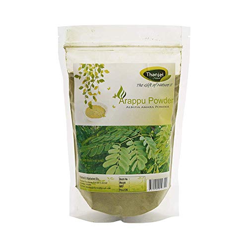 Image of Thanjai Natural Arappu Powder 500g Pouch 100% Natural Albizia Amara Arappu Powder Traditional Hair wash & Hair conditioner