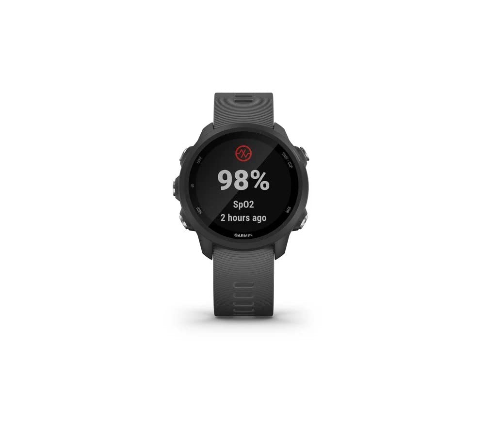 Garmin Forerunner 245 renewed – GPS-Laufuhr mit individuellen Trainingsplänen, speziellen Lauffunktionen und Trainingsanalyse. 1,2“ (3 cm) Farbdisplay, Akkulaufzeit bis zu 7 Tage (Generalüberholt)