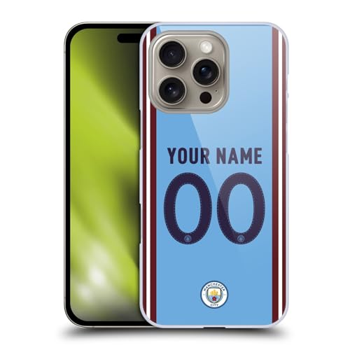 Coque Apple iPhone 16 Manchester City Personnalisée - Protection Rigide Club Football