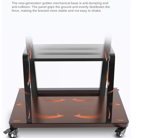 Soporte Universal para TV móvil ajustable para 32-75 pulg. miniatura 5