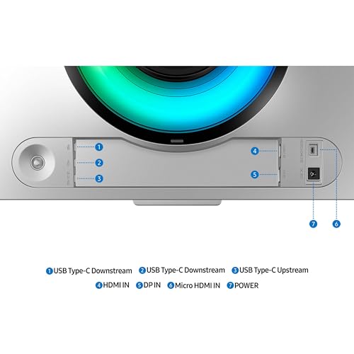 Image of Samsung LS49DG956SNXGO 49 inch G95SD Odyssey OLED Curved Gaming Monitor with PRO-X-2-LIGHTSPEED Headset, G915 Keyboard, and PRO-X-2-SUPERLIGHT Mouse (2024)