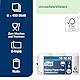 Tork 101240 Starke MehrzweckPapierwischtücher für das M2 Innenabrollung Spendersystem / 2-lagiges stabiles Papier in Weiß, 6 x 160 Meter
