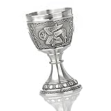 Eburya Celtic Ox - keltischer Ochse - handgefertigter Zinn Weinkelch aus Irland