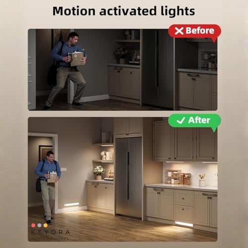KEYORA Under Cabinet Lights 20cm Rechargeable - Image 3