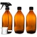 Nomara Organics sin BPA Vaporizador en Botella de Cristal Ámbar 3 x...