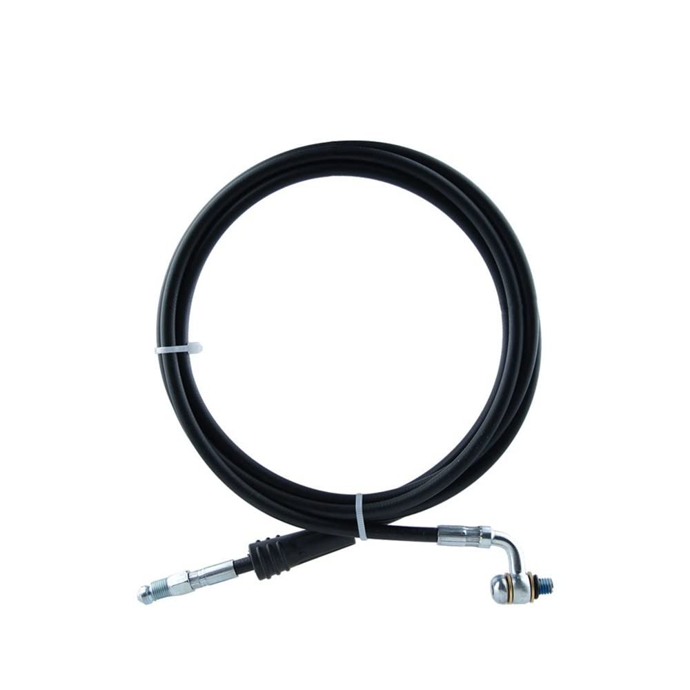 DAVBIR Bremsleitung Elektrisches Mountain Road Bike Hydraulisches Bremszubehör Schrauben Kupferhülse Ölnadel Custom One-Piece Tubing (Color : 2100mm)
