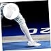 POPETPOP 1pair Athletic Compression Socks for Men and Women Breathable Stripe Tube Design Cushioned Support for Basketball Football and Outdoor Sports Comfortable Socks for Training and