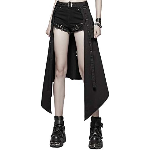 Punk Rave Women's Adjustable Half Skirt Cover