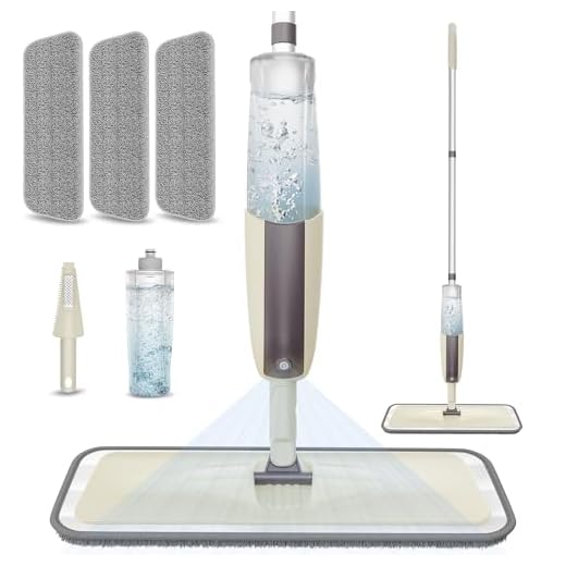 7. MEXERRIS Microfiber Mop Spray Mops