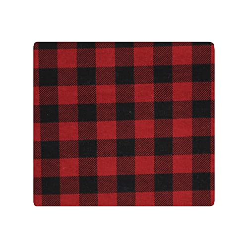 Image of Hudson Baby Unisex Baby Cotton Flannel Receiving Blankets, Woodland Christmas, One Size (Pack of 2)