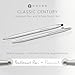 Cross Classic Century Refillable Pen & Pencil Gift Set Presented in a Luxury Gift Box - Medium Point, Black Ink, Lustrous Chrome