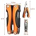 WIWUE GUO Needle Nose Pliers, Multi Tool, Hiking Essentials, Fathers Gifts, Pocket Knife, Multitool Pliers, Camping Knife with Holster and Nylon Sheath for Outdoor, Fishing, Hunting, Hiking
