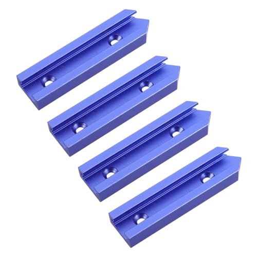 VILLCASE Stable Fixation Woodworking Clamps t Track Bolts for Bench Table Vice Clamp t Slot Rack Accessories for Wood Assembly