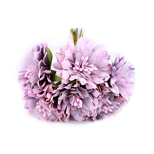 ArtipistilosBouquet 6 Fabric Flowers - Nude Pink - Miniflowers