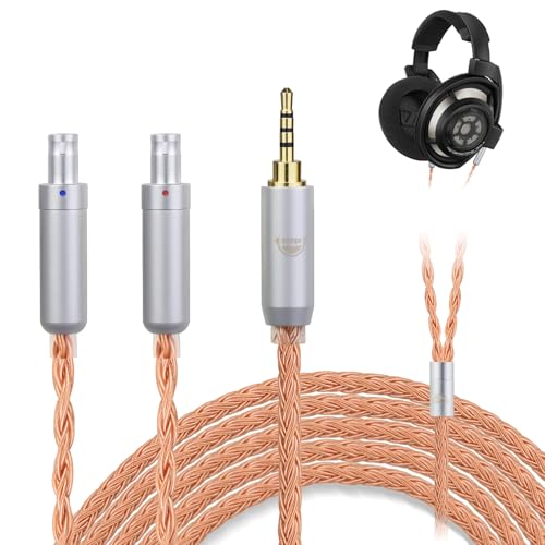 okcsc ZT16 �w�b�h�z���P�[�u�� HD800 �����P�[�u�� �C���z���E�w�b�h�z���p 16�c ���� SENNHEISER�p HD800S�EHD820�EHD800�ED1000�ɓK�� ����1.5m 2.5mm