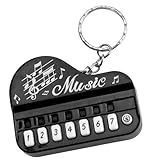 Clavier portable : un joli porte-clés attrayant qui vous apportera une nouvelle sensation et de la bonne humeur, un porte-clés piano qui joue de la musique