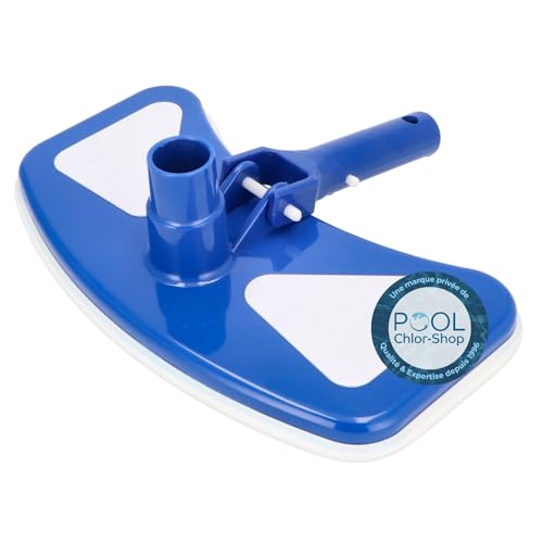 Duraol Aspirateur de sol de piscine Deluxe I Brosse de piscine de haute qualité pour toutes perches télescopiques I Aspirateur de sol avec 7 brosses I...
