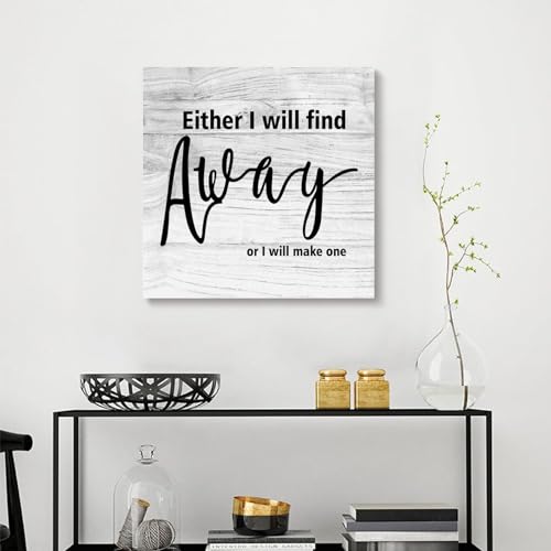 Lienzo motivacional para el hogar, arte de pared con refranes positivos en inglés 5