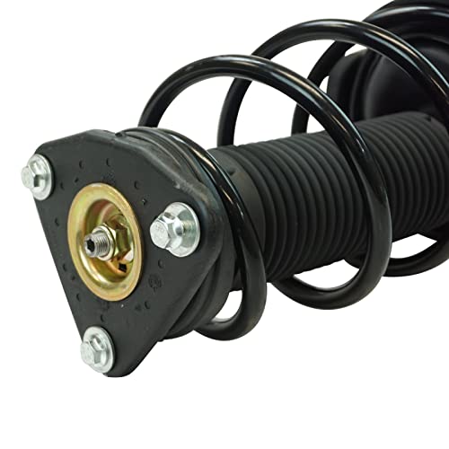 Image of TRQ Front and Rear Complete Strut Assembly & Shock Absorber Kit Complete Strut & Coil Spring Assembly Compatible with 2012 Ford Focus
