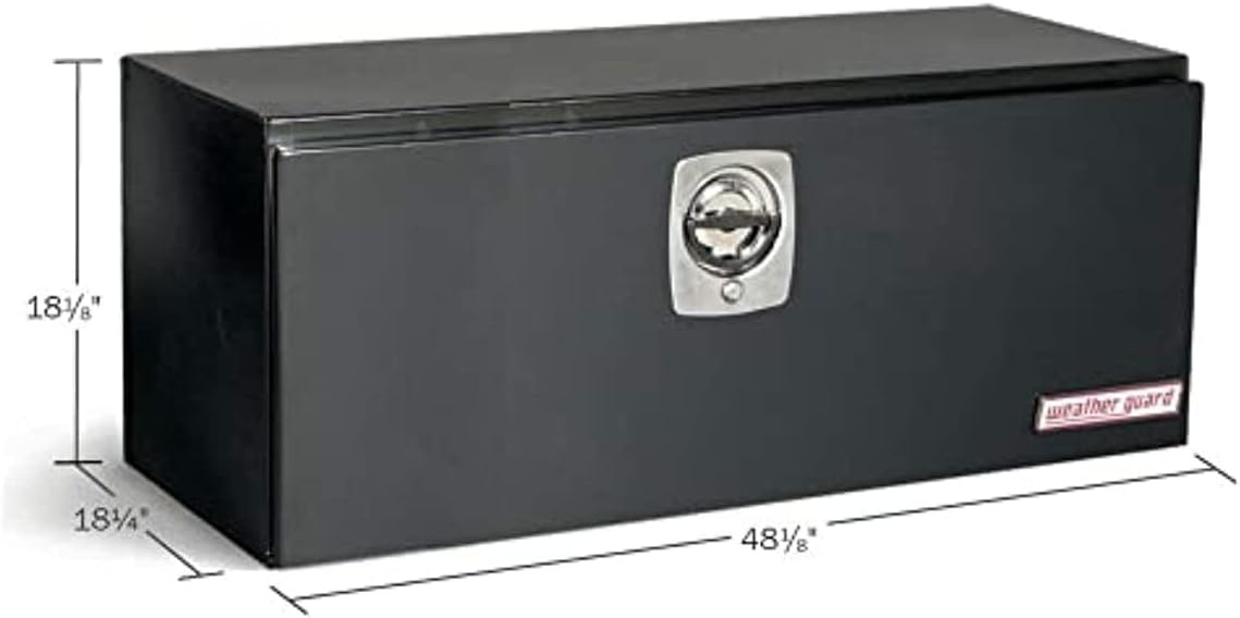 Weather Guard 548-5-02 Underbed Box, Gloss Black
