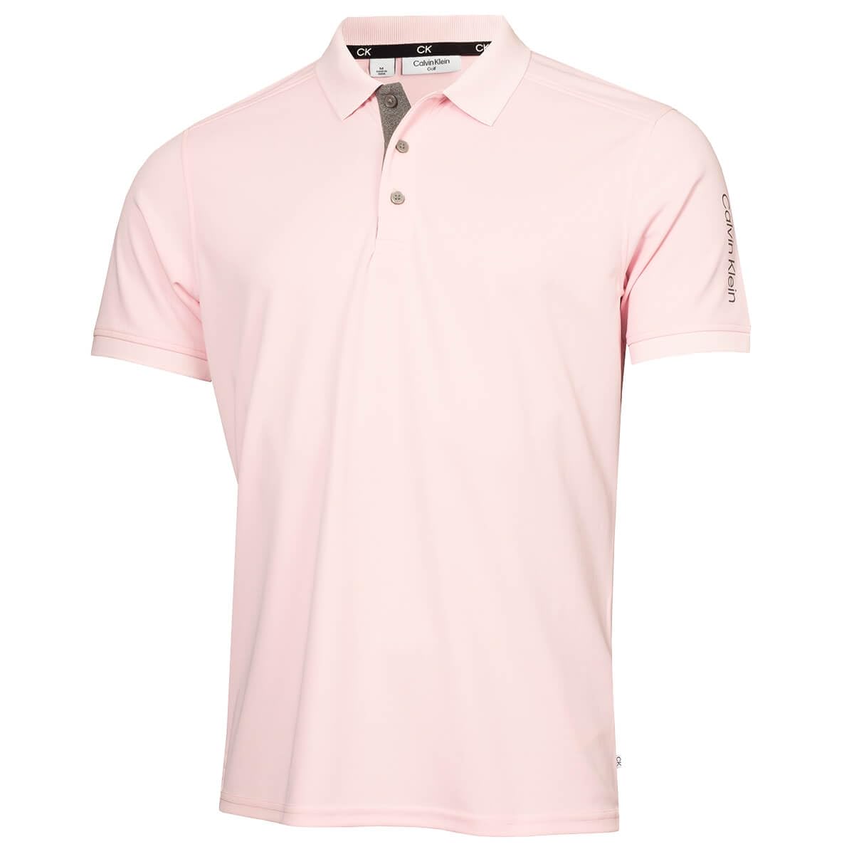 Calvin Klein Men's Baby Pink Club Golf Polo Shirt - Xxxl