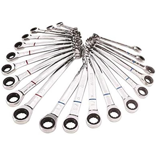 Kobalt 20-Piece Standard (SAE) and Metric Combination Ratchet Wrench Set