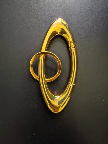Image of Cute Star Carabiner Clips Keychain Y2K Cool Heavy Duty Starfish Carabiner Belt Loop Clip for Men Women
