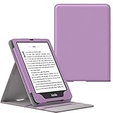 💥【Múltiples Ángulos de Visión Vertical】- La funda le proporciona 3 estables ángulos de visión vertical, liberando sus manos. Puede ajustar el ángulo apropiado y cómodo según sus necesidades para leer con facilidad.