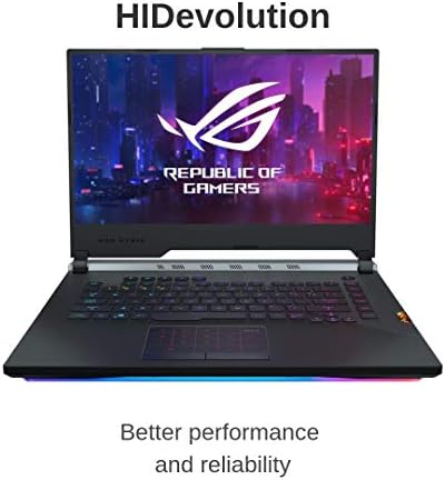HIDevolution ASUS ROG Strix Scar III G531GW 15.6" FHD 240Hz | 2.6GHz i7-9750H, RTX 2070, 64GB 2666MHz RAM, PCIe 2TB SSD | Authorized Performance Upgrades & Warranty