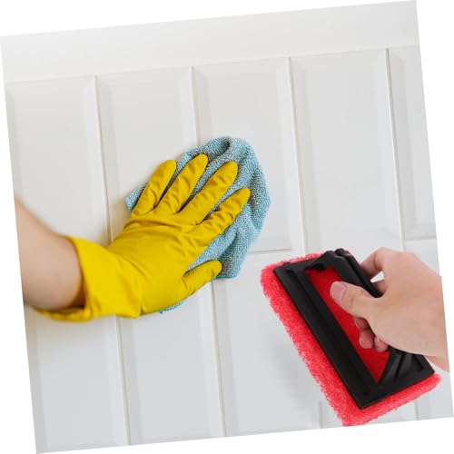 POPETPOP 3 piezas Cepillo Removedor de Tinta para Serigrafía Accesorios Duraderos de PP y Esponja para Limpieza Eficaz Impresión Textil y Gráfica Resistente y Compacto