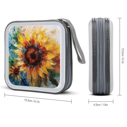 Carpeta de almacenamiento para DVD y CD ligera con protección antiarañazos 3