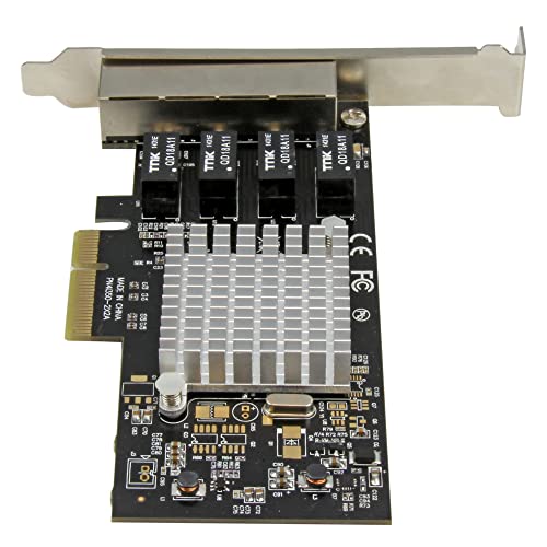 Tarjeta PCIe StarTech de 4 puertos con Intel Virtualization Technology 4