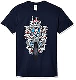 Liquid Blue Men's Plus Size Grateful Dead Moto Sam Short Sleeve T-Shirt