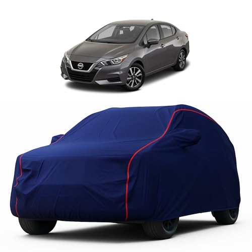 MADAFIYA Heavy-Duty Car Cover for Compatible with Nissan Sunny (2014 to 2025 All Models) Deluxe Car Protection Cover – Waterproof & UV-Resistant All-Season Exterior Protection