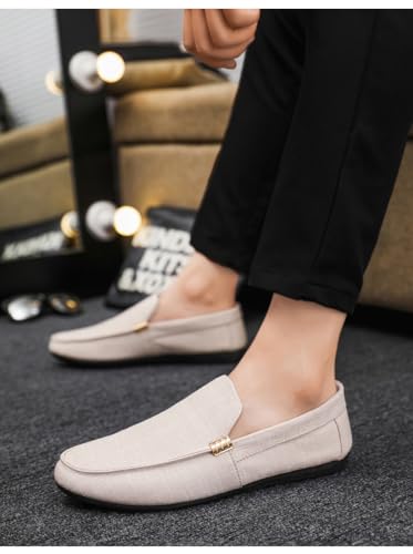 Men's Business Casual Shoes - Lightweight & Breathable Fabric, Low-Top Design for Daily Comfort & Style4