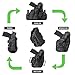Alien Gear ShapeShift Core Carry Pack for Glock 19/19X/23 (Gen 1–4)/45 – Modular IWB and OWB Holster System – Right Hand – Made in USA