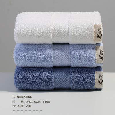 Serviette de visage absorbante et épaisse en coton lavable WLLLO, douceur maximale