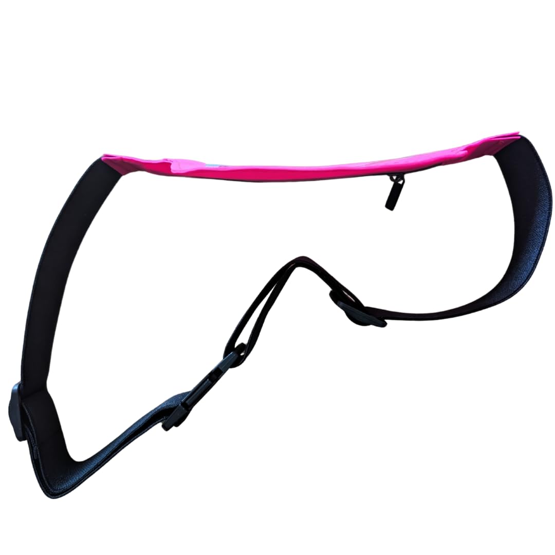Generico Riñonera para microinfusor invisible 2 con ventana, Rosa, Talla única, Super Slim