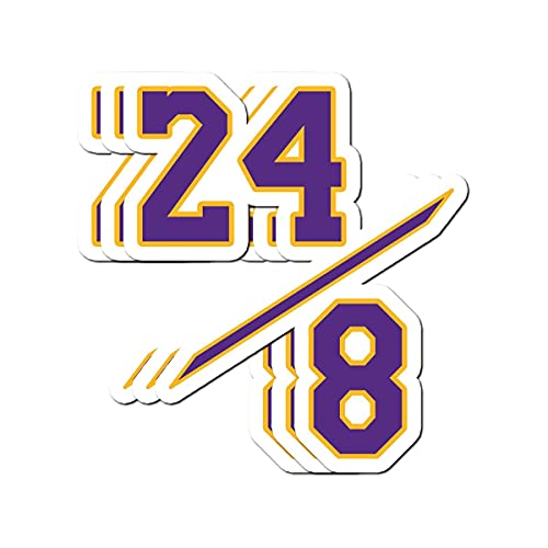 WillettaStore Kobe 24/8 Alt Stickers (3 Pcs/Pack)
