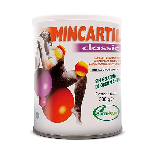 Soria Natural Mincartil Classic Bote - Mejora la Función Articular, Mantiene Huesos Fuertes -...
